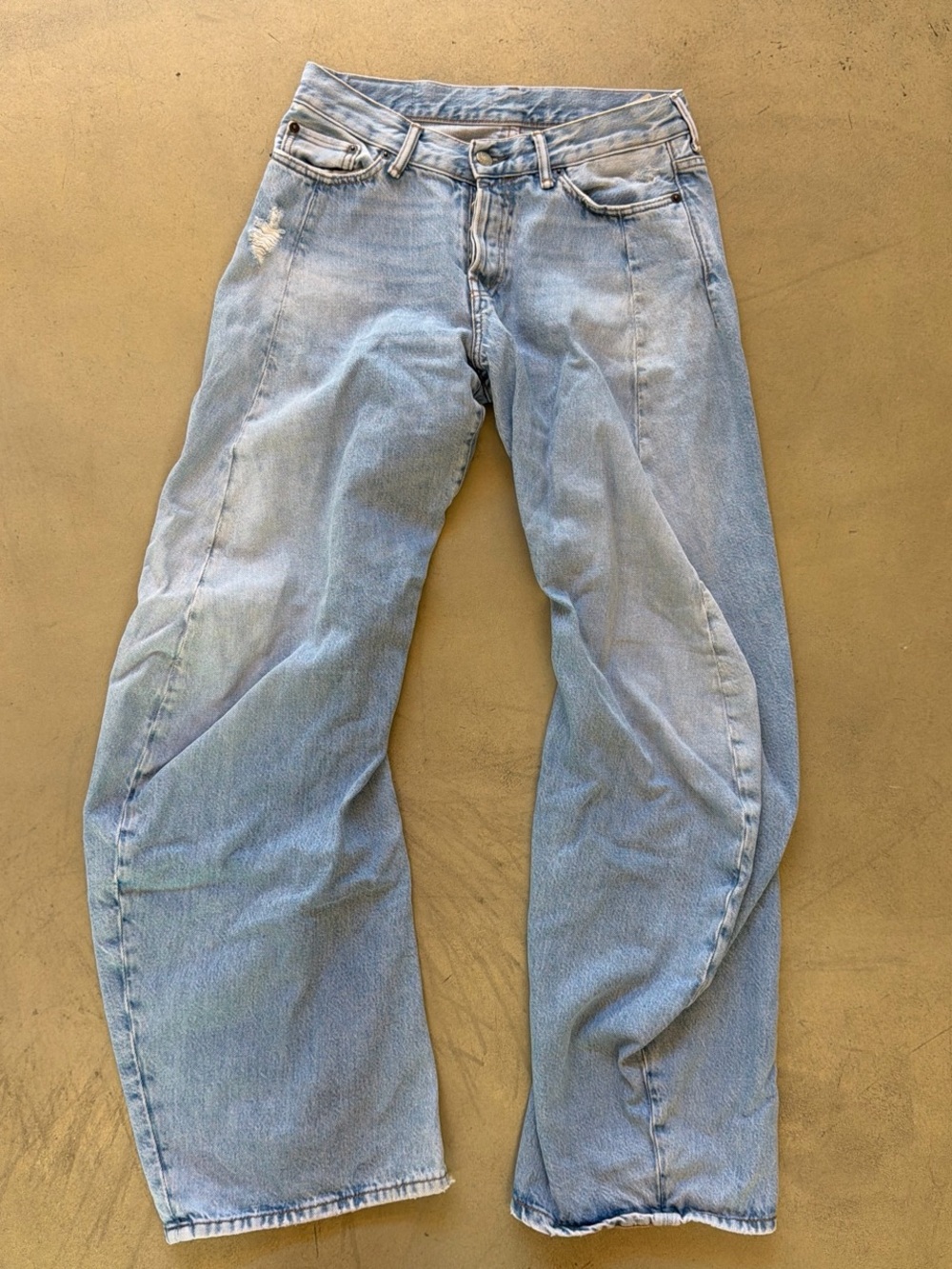 Acne Light Wash Relaxed Western Women’s Jeans